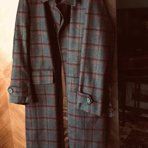 100% Wool Men’s Trench - Picture 1 of 9